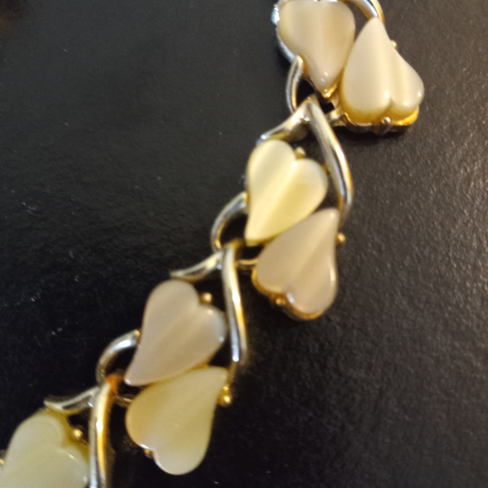 Vintage Coro Necklace and Bracelet Semi Precious Jewelry - Picture 3 of 7